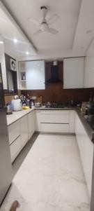 Kitchen Image of 1800 Sq.ft 3 BHK Builder Floor for sale in Shivalik New Delhi for Rs. 50000000