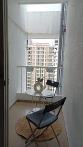 Balcony Image of 600 Sq.ft 1 BHK Apartment / Flat for sale in Diamond Nexus Nirvana Beyond Wing C And D, Ravet Pune for Rs. 5000000