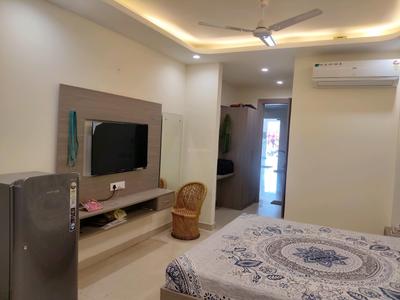 Bedroom Image of 680 Sq.ft 1 RK Builder Floor for rent in Tulip Monsella, Sector 53 Gurgaon for Rs. 24500