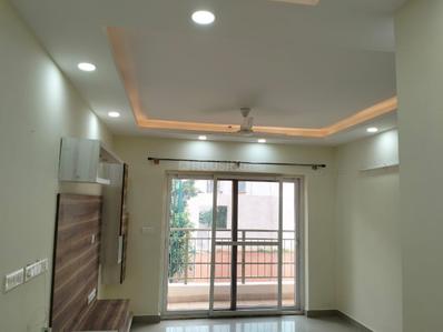 Living Room Image of 1400 Sq.ft 3 BHK Apartment / Flat for rent in SJR Hamilton Homes, Gattahalli Bengaluru for Rs. 35000