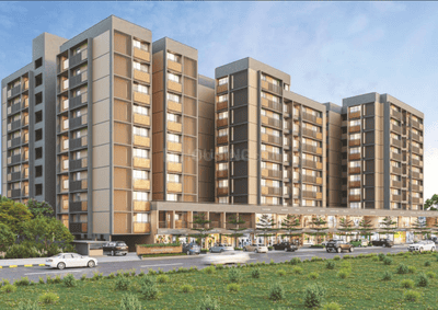Image of 1750 Sq.ft 3 BHK Apartment / Flat for sale in Aadhvan Shine, Bopal, Ahmedabad for Rs. 8200000