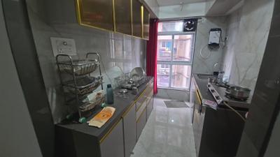 Kitchen Image of 1200 Sq.ft 3 BHK Apartment / Flat for rent in Shilpriya Silicon Heritage, Chembur Mumbai for Rs. 85000