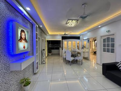 Hall Image of 1500 Sq.ft 3 BHK Apartment / Flat for sale in Pachalam Kochi for Rs. 11200000