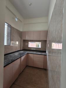 Kitchen Image of 650 Sq.ft 1 BHK Independent House for rent in Teachers Colony Bengaluru for Rs. 27000