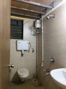 Common Bathroom Image of 850 Sq.ft 2 BHK Apartment / Flat for sale in Raunak City Sector IV D6, Kalyan West Kalyan for Rs. 5500000