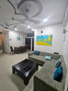 Hall Image of 1350 Sq.ft 2 BHK Apartment / Flat for rent in Satyamev Famosa, Sargasan Gandhinagar for Rs. 26000