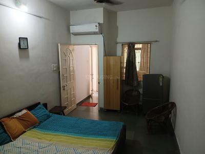 Bedroom Image of 400 Sq.ft 1 RK Independent House for rent in Akota Vadodara for Rs. 9000