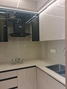 Kitchen Image of 600 Sq.ft 2 BHK Builder Floor for rent in Dwarka Mor New Delhi for Rs. 22000