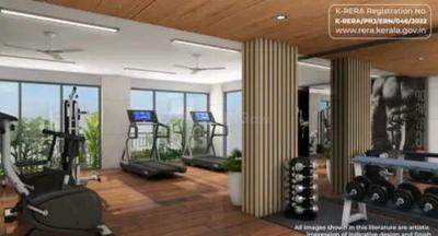 Hall Image of 1206 Sq.ft 2 BHK Apartment / Flat for sale in Thrikkakara North Kochi for Rs. 12500000