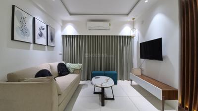 Living Room Image of 1527 Sq.ft 3 BHK Apartment / Flat for rent in Adani Amogha, Shantigram Ahmedabad for Rs. 58000