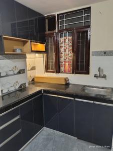 Kitchen Image of 980 Sq.ft 3 BHK Apartment / Flat for rent in Pratap Nagar Jaipur for Rs. 25000