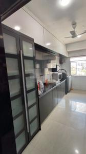 Kitchen Image of 1500 Sq.ft 3 BHK Apartment / Flat for rent in Heena Gokul Crescent, Andheri East Mumbai for Rs. 130000