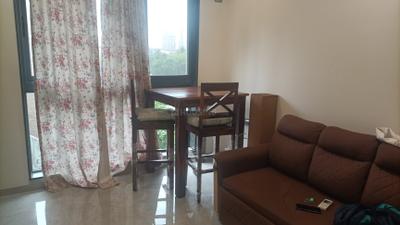 Living Room Image of 485 Sq.ft 1.5 BHK Apartment / Flat for rent in Ajmera Greenfinity Wing C And D, Wadala Mumbai for Rs. 65000