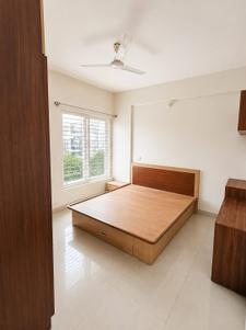 Bedroom Image of 1450 Sq.ft 2.5 BHK Apartment / Flat for rent in Amrutahalli Bengaluru for Rs. 32000