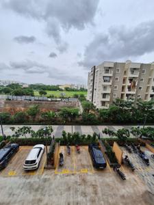 Image of 1300 Sq.ft 3 BHK Apartment / Flat for rent in Hallmark Skyrena, Narsingi, Hyderabad for Rs. 55000