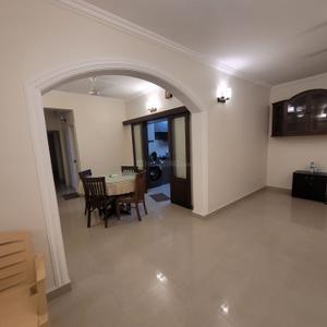 Hall Image of 1500 Sq.ft 3 BHK Apartment / Flat for rent in Panjim Goa for Rs. 60000