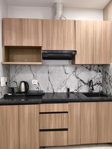 Kitchen Image of 400 Sq.ft 1 BHK Builder Floor for rent in Sector 30 Gurgaon for Rs. 40000