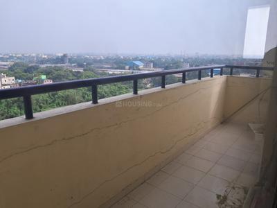 Balcony Image of 1190 Sq.ft 2 BHK Apartment / Flat for rent in Unitech The Gateway, Santragachi Howrah for Rs. 18000