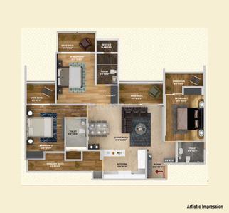 Image of 600 Sq.ft 1 BHK Apartment / Flat for sale in Kandivali West, Mumbai for Rs. 8600000
