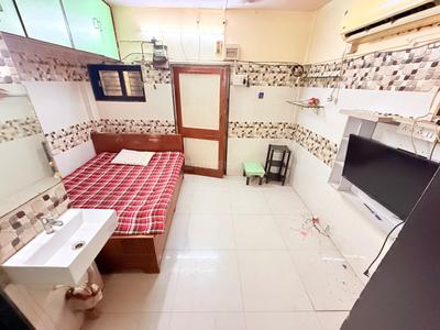 Kitchen Image of 247 Sq.ft 1 RK Apartment / Flat for rent in Sai Darshan CHS, Andheri East Mumbai for Rs. 25000