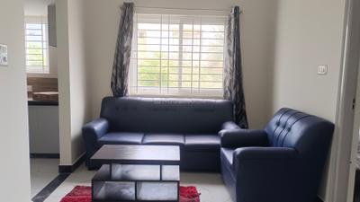 Living Room Image of 750 Sq.ft 1 BHK Apartment / Flat for rent in Dasarahalli Bengaluru for Rs. 28000