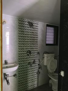 Common Bathroom Image of 640 Sq.ft 1 BHK Apartment / Flat for sale in Sai Satyam Residency Apartments, Kalyan West Kalyan for Rs. 3900000