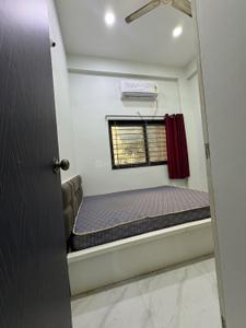 Bedroom Image of 1100 Sq.ft 2 BHK Builder Floor for rent in Mahalakshmi Nagar Indore for Rs. 26000