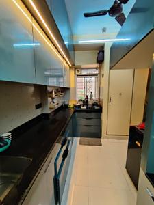 Kitchen Image of 672 Sq.ft 2 BHK Apartment / Flat for sale in Lodha Amara, Kolshet Thane for Rs. 11500000