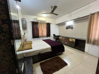 Bedroom Image of 1500 Sq.ft 3 BHK Apartment / Flat for rent in Raviraj Fortaleza Apartment, Kalyani Nagar Pune for Rs. 85000