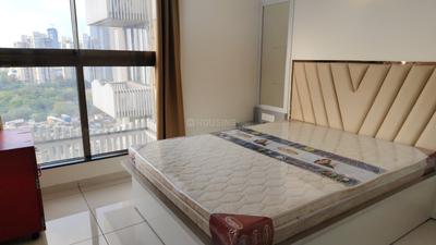 Bedroom Image of 650 Sq.ft 2 BHK Apartment / Flat for rent in 34 Park Estate, Goregaon West Mumbai for Rs. 75000
