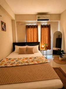 Bedroom Image of 750 Sq.ft 2 BHK Apartment / Flat for rent in Airport Garden, Airport Gate No 2 Kolkata for Rs. 25000