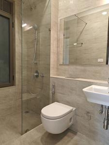 Common Bathroom Image of 976 Sq.ft 3 BHK Apartment / Flat for sale in Adani Ten BKC, Bandra East Mumbai for Rs. 57600000