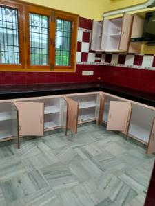 Kitchen Image of 2800 Sq.ft 3 BHK Builder Floor for rent in Gomti Nagar Lucknow for Rs. 32000