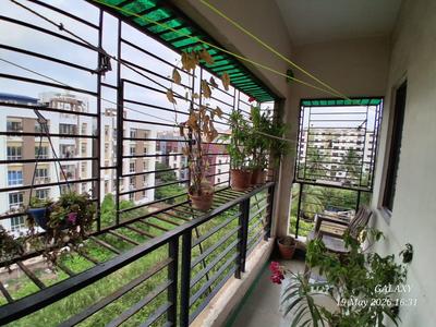 Balcony Image of 1320 Sq.ft 3 BHK Apartment / Flat for sale in Loharuka Green Nest, Rajarhat Kolkata for Rs. 7300000