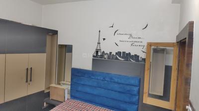 Bedroom Image of 880 Sq.ft 1 BHK Builder Floor for rent in Alambagh Lucknow for Rs. 12000