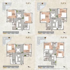 Image of 1062 Sq.ft 3 BHK Apartment / Flat for sale in Champasari, Siliguri for Rs. 3823200