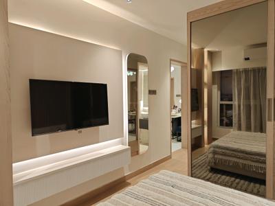 Bedroom Image of 634 Sq.ft 2 BHK Apartment / Flat for sale in Siddha Sky Phase V, Sion Mumbai for Rs. 17800000