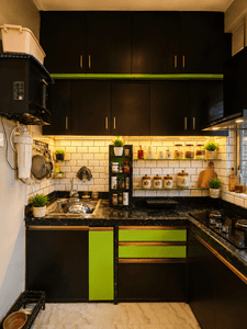 Kitchen Image of 923 Sq.ft 2 BHK Apartment / Flat for sale in Kaikhali Kolkata for Rs. 6000000