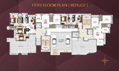 Image of 650 Sq.ft 2 BHK Apartment / Flat for sale in Adityaraj Signature, Vikhroli East, Mumbai for Rs. 15000000