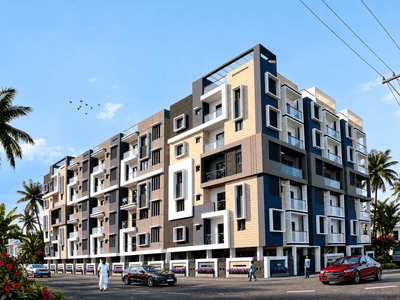 Image of 1333 Sq.ft 3 BHK Apartment / Flat for sale in Horamavu, Bengaluru for Rs. 8320000