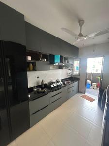 Kitchen Image of 2200 Sq.ft 3 BHK Apartment / Flat for sale in Evergreen Anantara Block 5 Building A B C, Tilhari Jabalpur for Rs. 11000000