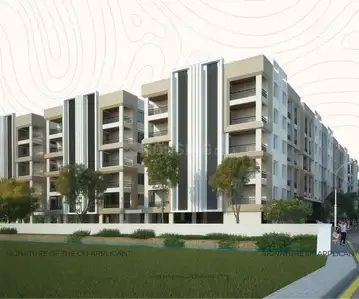 Image of 1113 Sq.ft 2 BHK Apartment / Flat for sale in Ashray Vihar Phase II, Madanpur, Bhubaneswar for Rs. 7700000