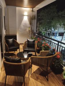 Balcony Image of 1500 Sq.ft 3 BHK Apartment / Flat for rent in Anjuna Goa for Rs. 125000