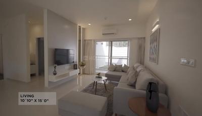 Hall Image of 1207 Sq.ft 2 BHK Apartment / Flat for sale in Rohan Ekanta by Rohan Builders (I) Pvt Ltd, Gunjur Palya Bengaluru for Rs. 14600000