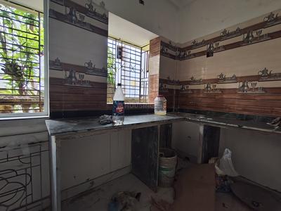 Kitchen Image of 830 Sq.ft 2 BHK Apartment / Flat for sale in Kalikapur, EM Bypass Kolkata for Rs. 3950000