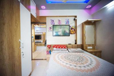 Bedroom Image of 1152 Sq.ft 2 BHK Apartment / Flat for sale in Nikol Ahmedabad for Rs. 6100000