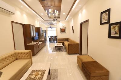 Hall Image of 1200 Sq.ft 3 BHK Apartment / Flat for rent in AGI Smart Homes, Pholriwal Jalandhar for Rs. 32000
