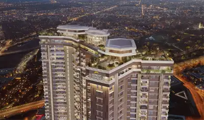 Image of 2000 Sq.ft 3 BHK Apartment / Flat for sale in Supreme Towers Phase I, Mundhwa, Pune for Rs. 26500000