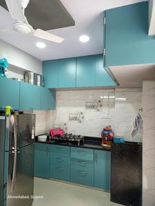 Kitchen Image of 1134 Sq.ft 2 BHK Apartment / Flat for sale in Shyam Shree Radhe Krishna Heritage Phase 1, Vastral Ahmedabad for Rs. 4550000