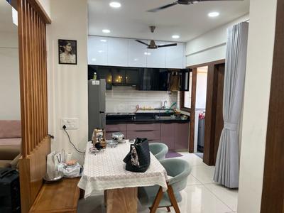 Kitchen Image of 1368 Sq.ft 2 BHK Apartment / Flat for sale in Hiramani 61, Ognaj Ahmedabad for Rs. 8000000